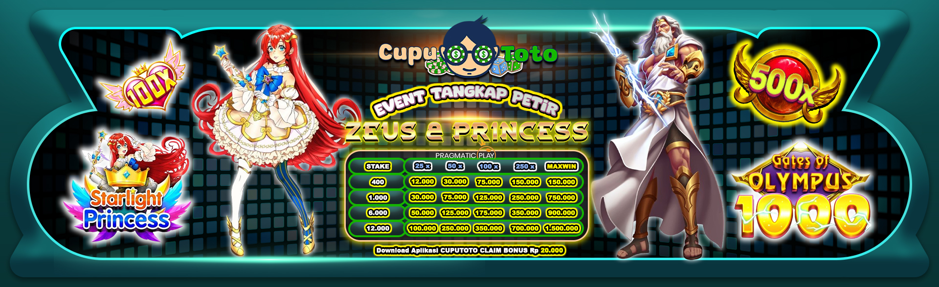 EVENT TANGKAP PETIR ZEUS & PRINCESS