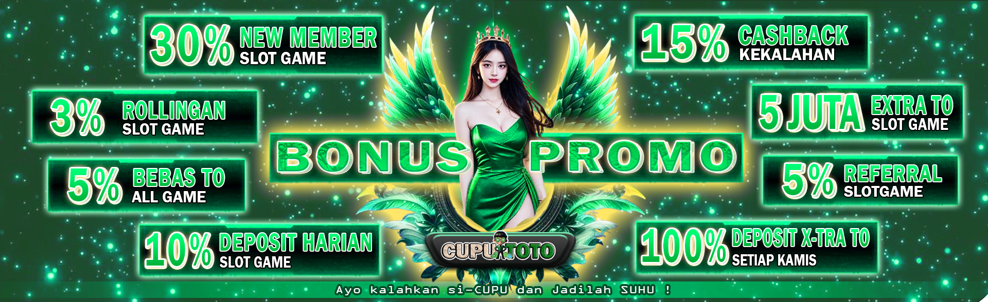 KESELURUHAN PROMO & BONUS CUPUTOTO
