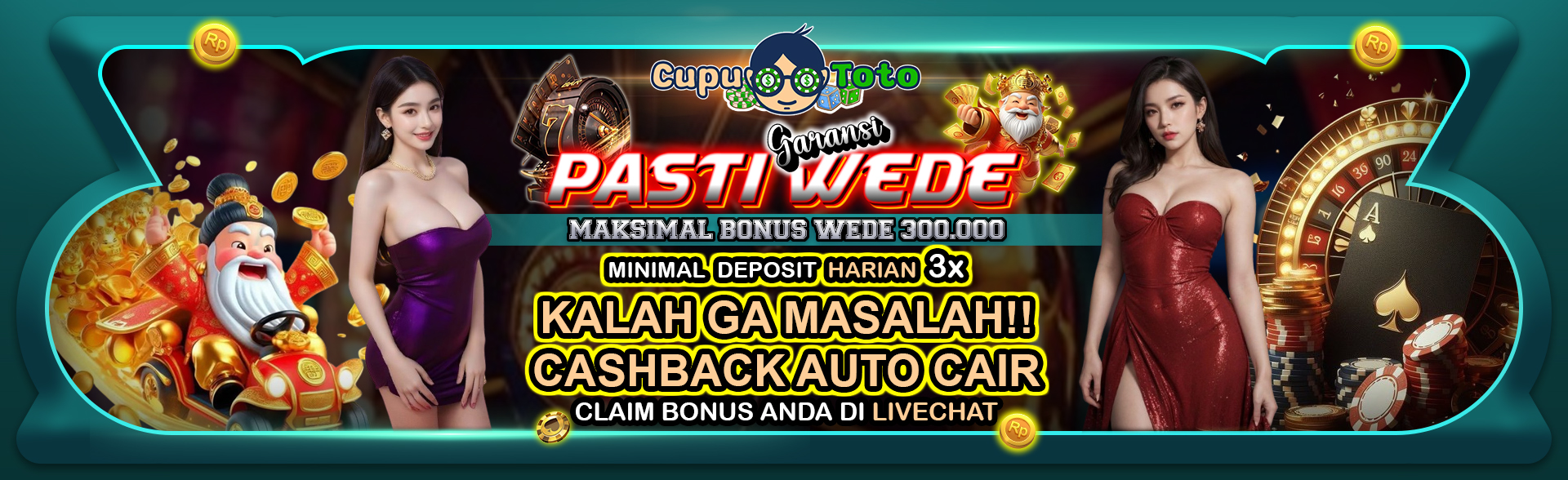 BONUS GARANSI PASTI WEDE