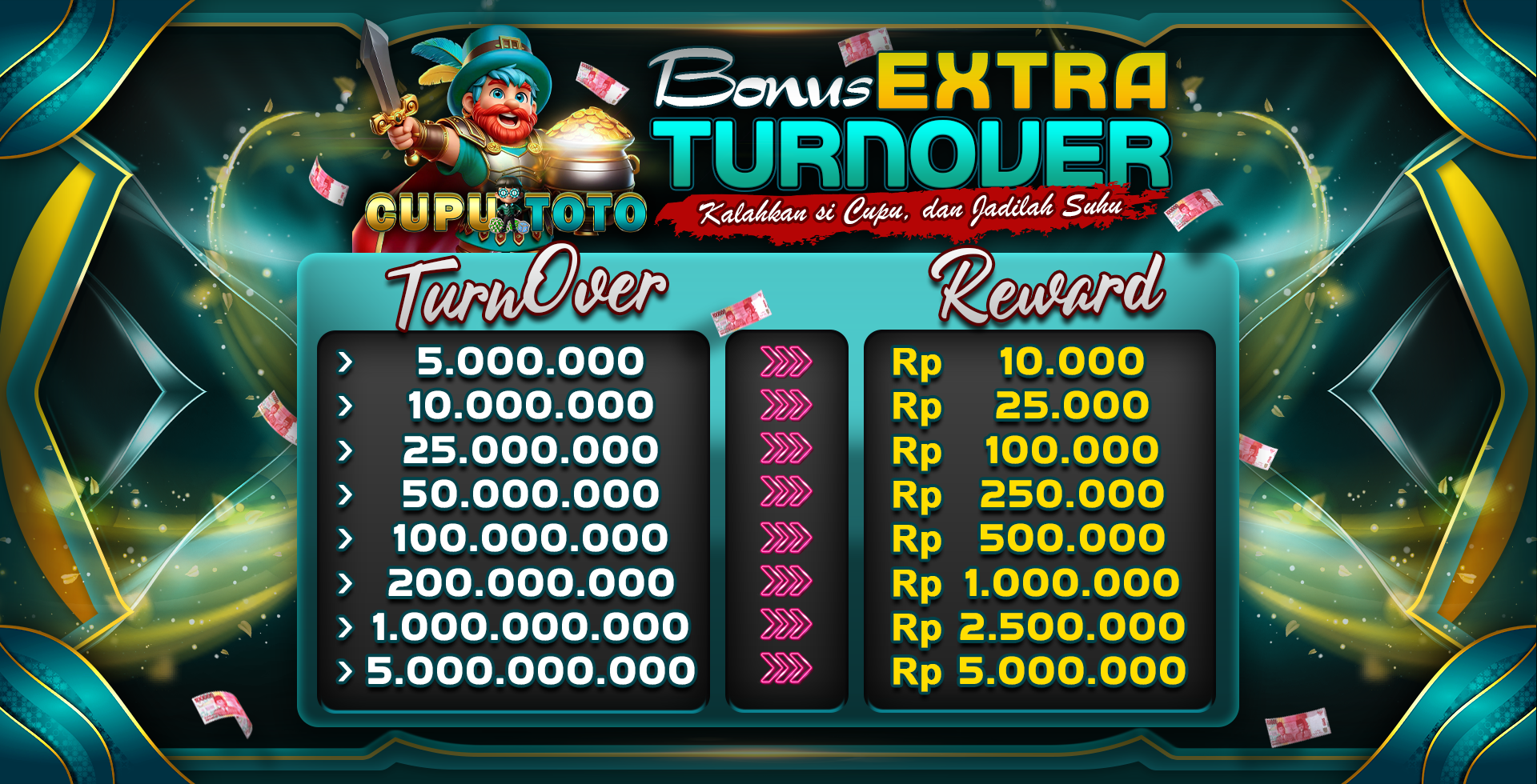 BONUS EXTRA TURNOVER