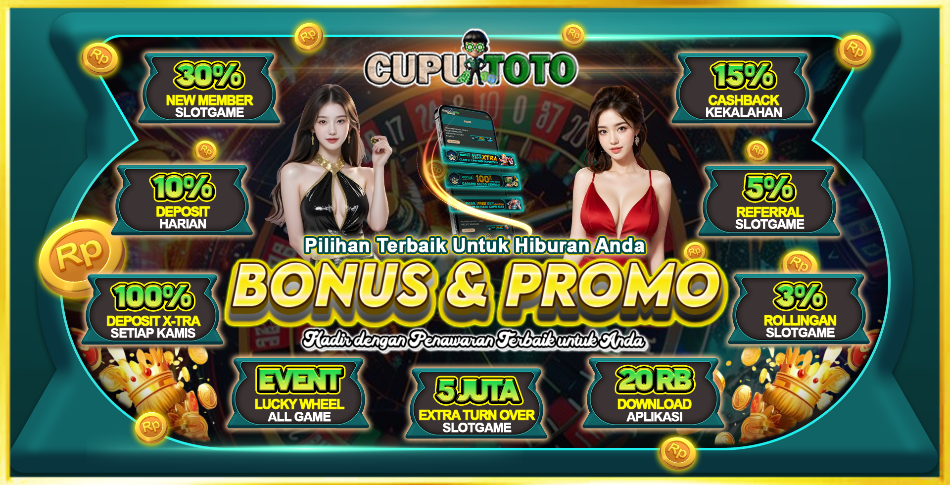 KESELURUHAN PROMO & BONUS CUPUTOTO
