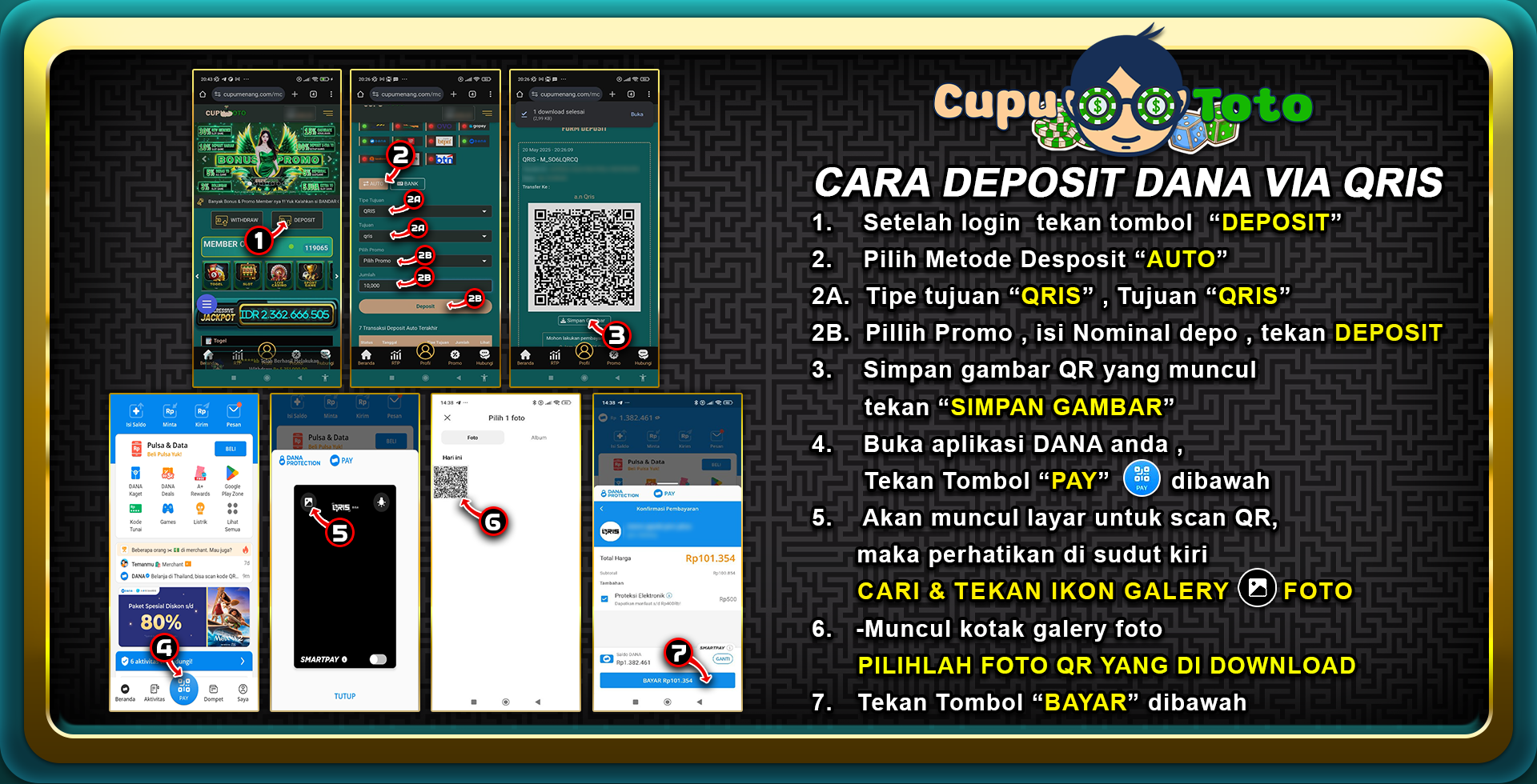 CARA DEPOSIT QRIS